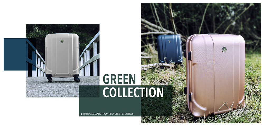 Travel in style. With a suitcase made of RPET! - DutchPETRecycling